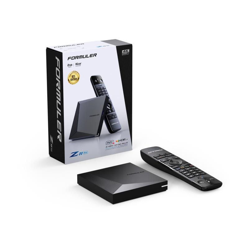 Formuler Z11 Pro BT1 Bluetooth Edition with GTV-BT1 Remote Control Android 11 UK